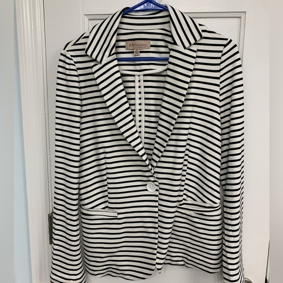 Philosophy Jackets & Blazers - Philosophy Academia Preppy School Girl Style Fitted Blazer Size Small